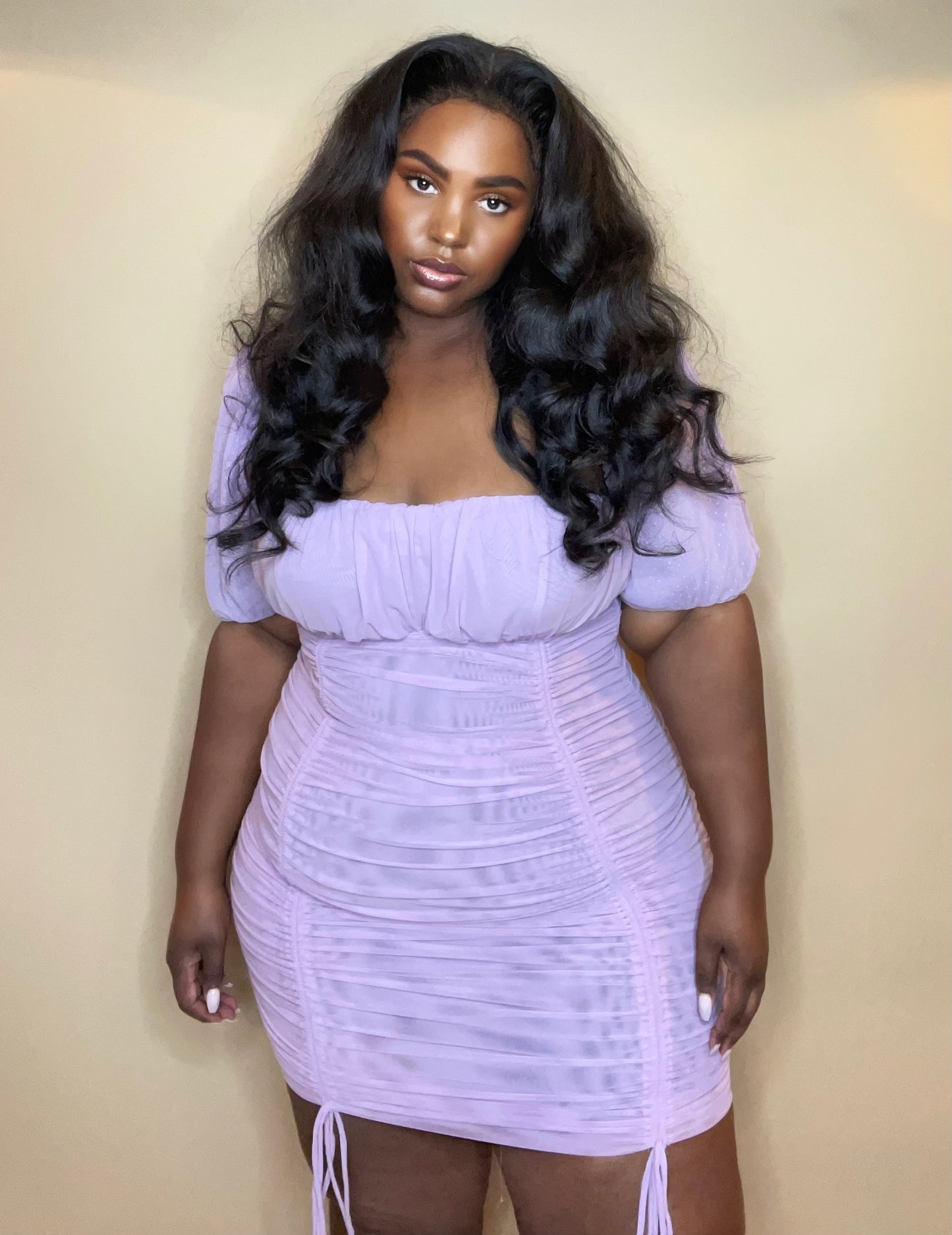 Take Me Out Mesh Mini Dress - Kourtney Kouture