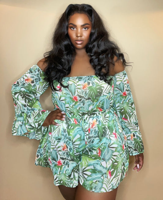 Bahama Mama Romper - Kourtney Kouture