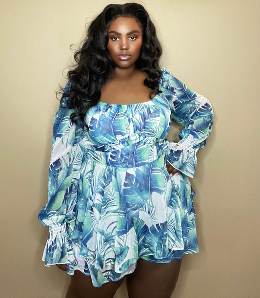 Feel the Breeze Romper - Kourtney Kouture