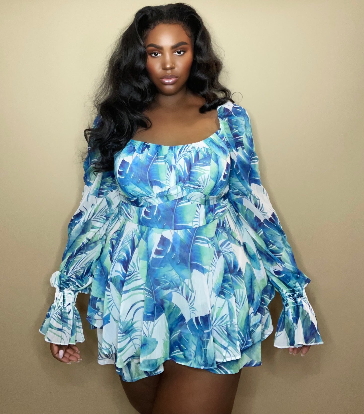 Feel the Breeze Romper - Kourtney Kouture