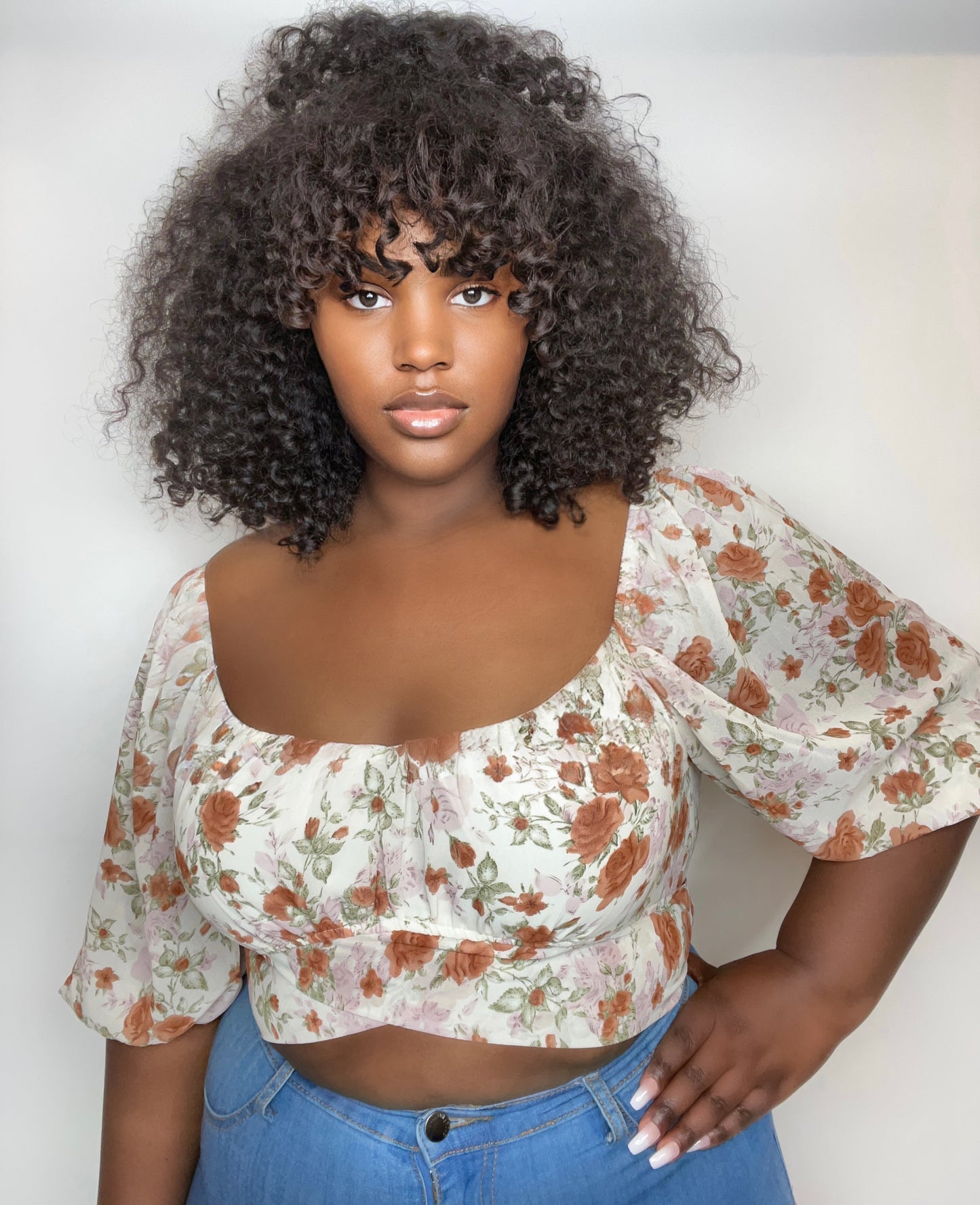 Flower Child Crop Top - Kourtney Kouture