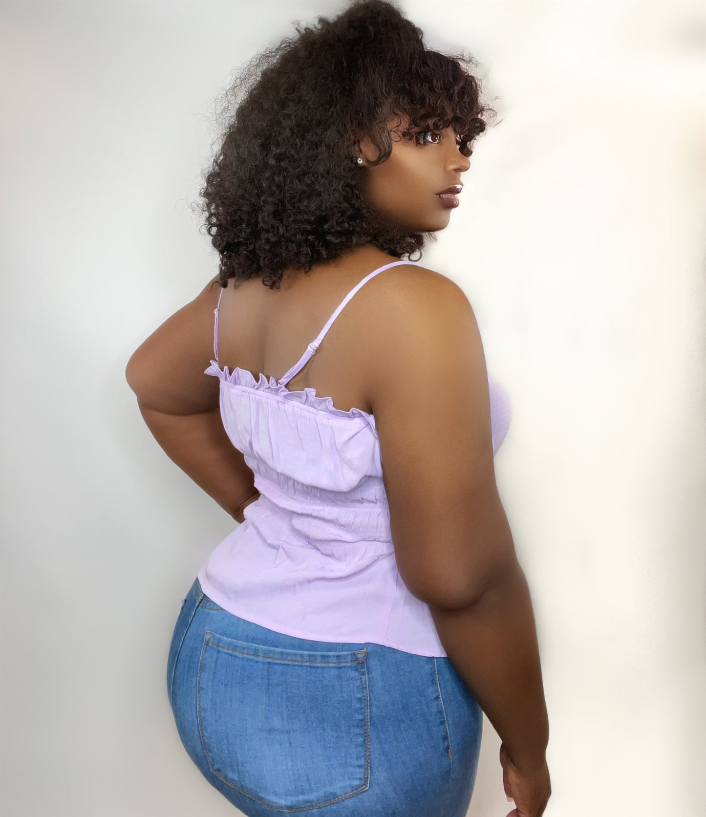 Maddison Smocked Cami Top - Kourtney Kouture