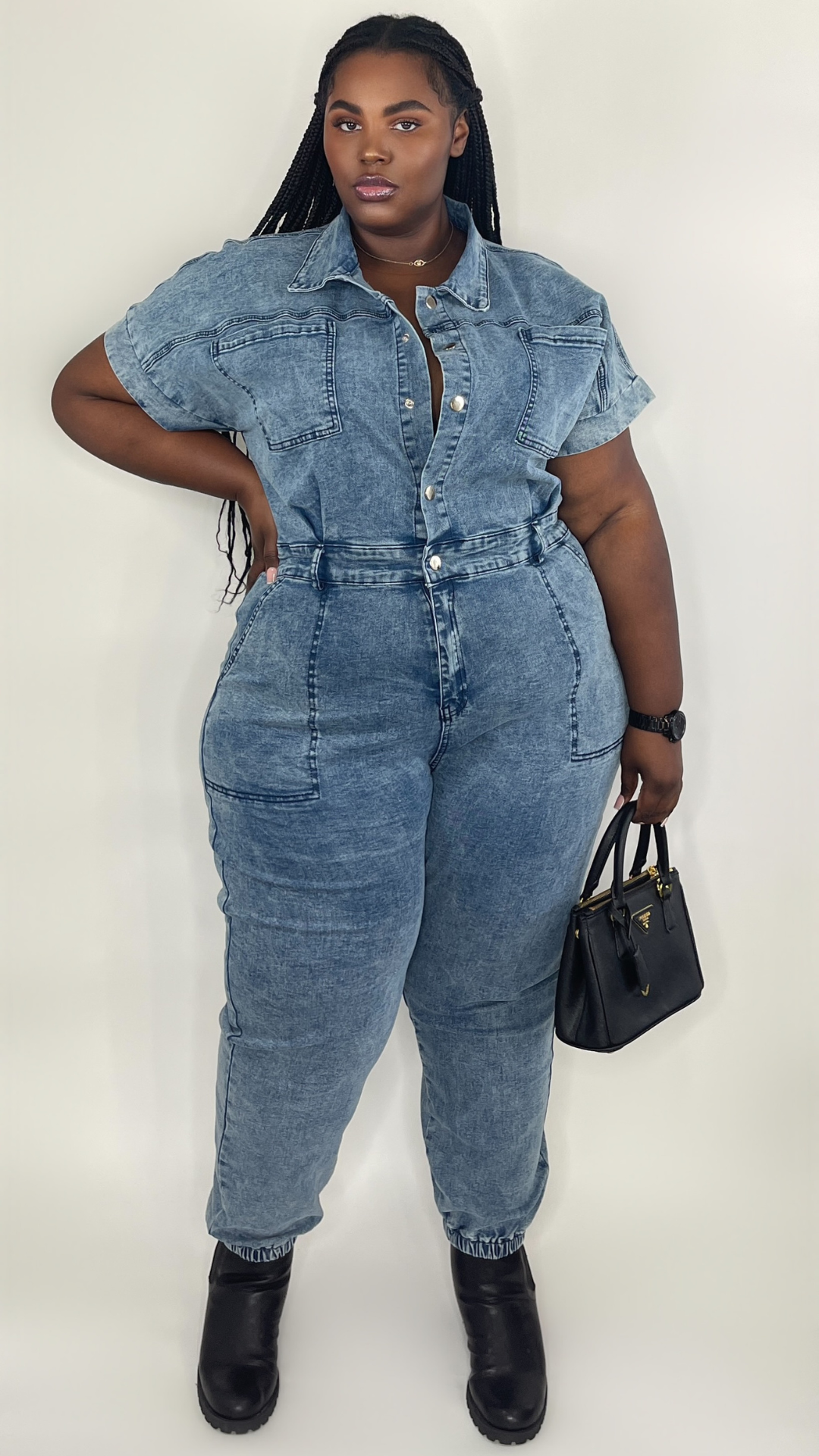 Troiya Denim Jumpsuit