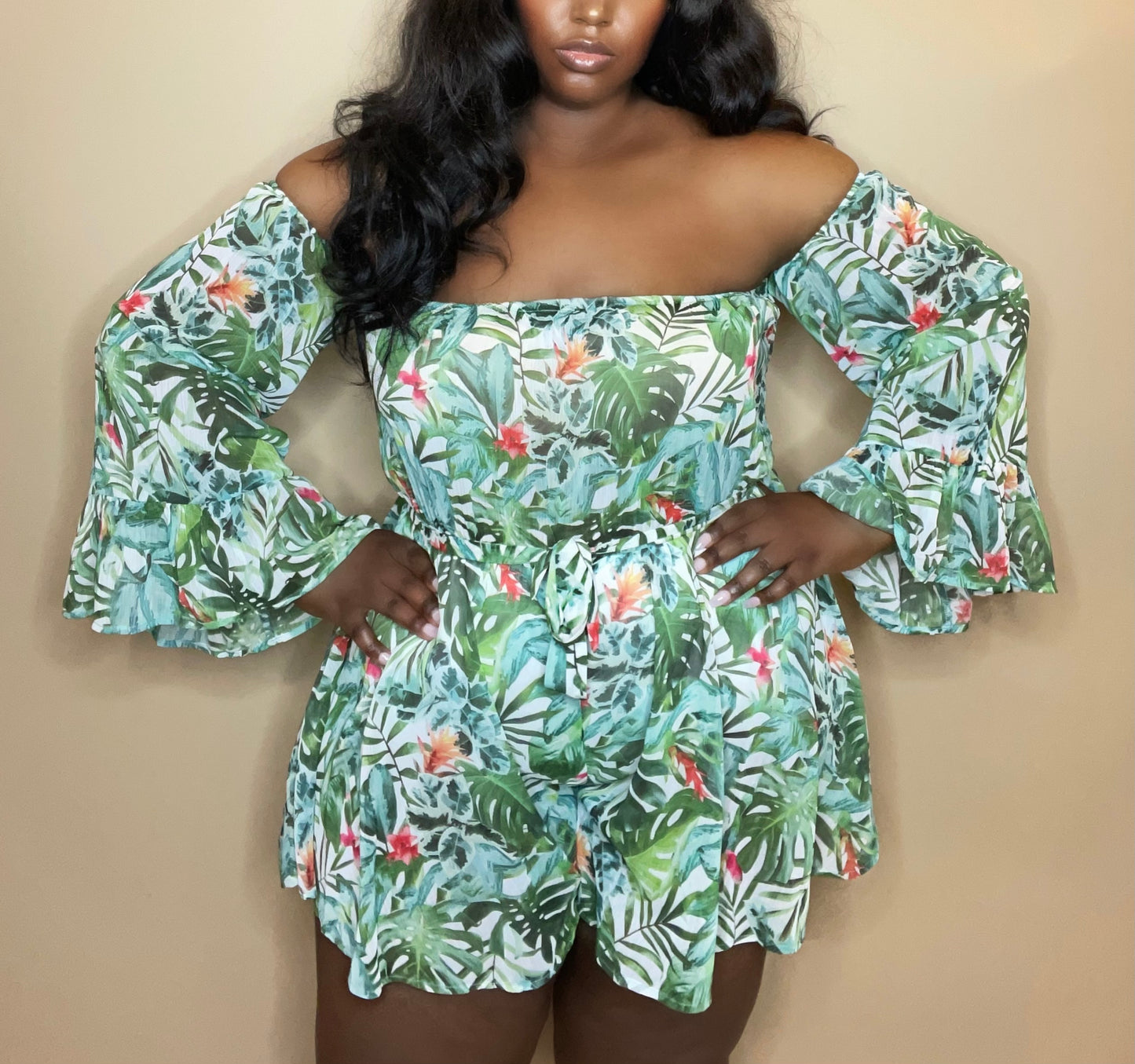 Bahama Mama Romper - Kourtney Kouture 